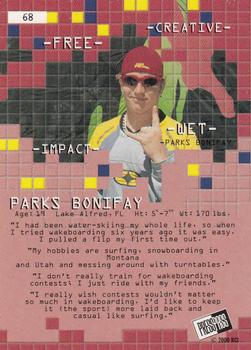 2000 Press Pass Rage Extreme Sports #68 Parks Bonifay Back